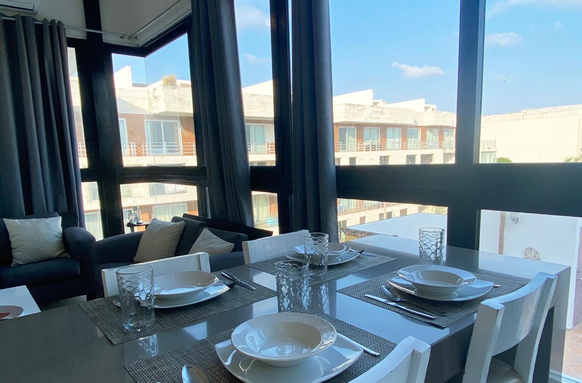 Anah Suites By Las Flores Vacation Rentals بلايا ديل كارمن الغرفة الصورة