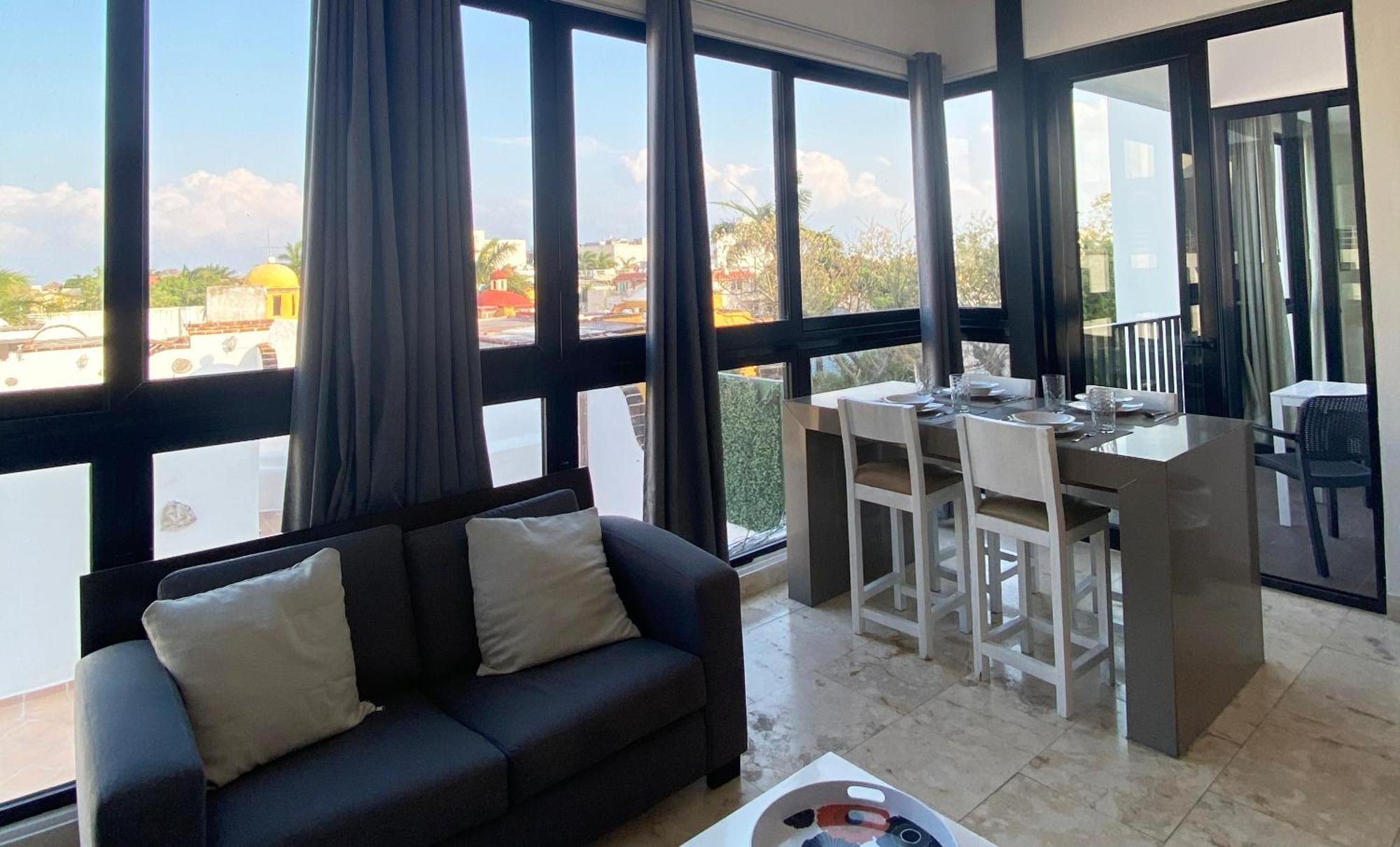 Anah Suites By Las Flores Vacation Rentals بلايا ديل كارمن الغرفة الصورة